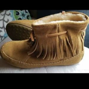 Luckyb brand womens ankle  Moccasin